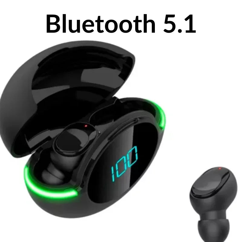 Fone de Ouvido Bluetooth 5.1 Gamer Y80 Ótima Performance Design Ergonômico na Cor Preta