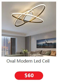 Luminárias de Teto APP RC Quadrado Círculo Anéis para Sala de Estar, Quarto, Casa AC85-265V Lâmpada de Teto Moderna Led Lustre Plafonnier