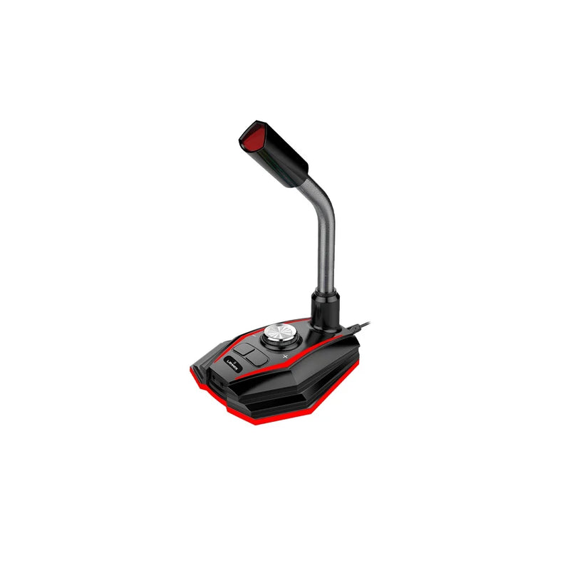 Microfone de mesa gamer Lehmox USB GT-GK2