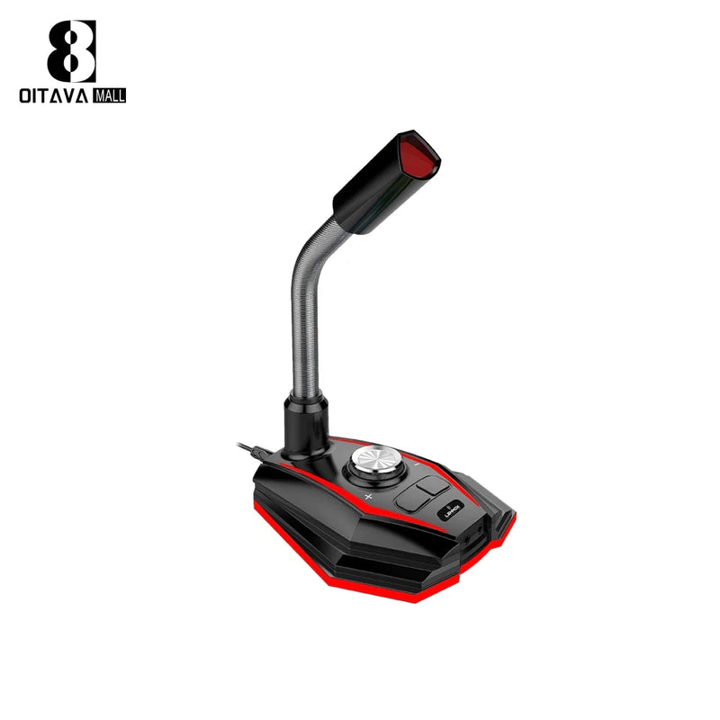 Microfone de mesa gamer Lehmox USB GT-GK2